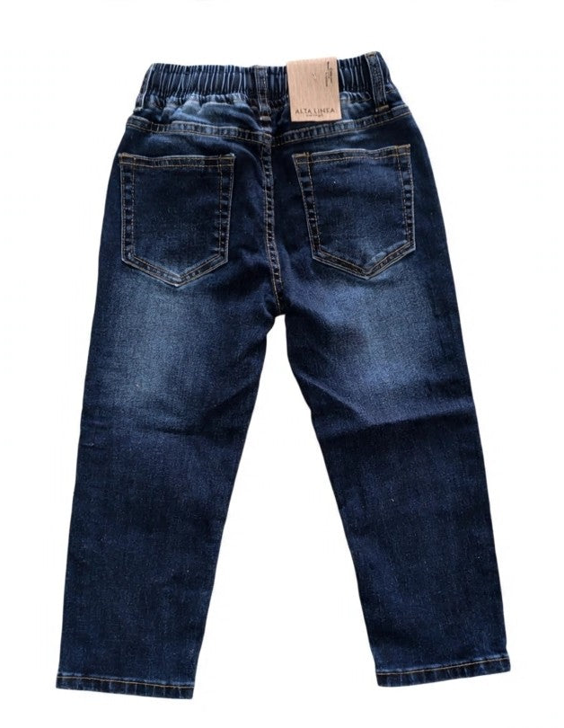 AM Kids - Jeans con elastico