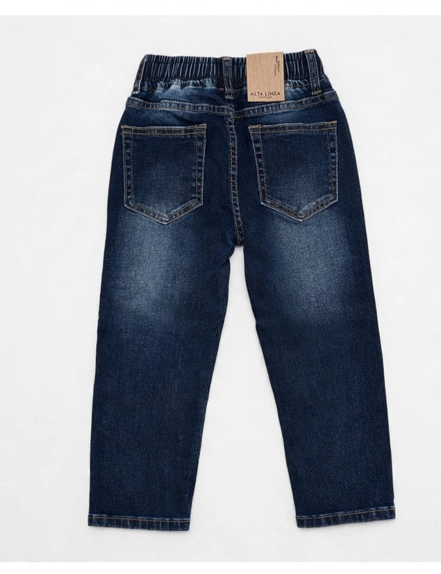 AM Kids - Jeans con elastico