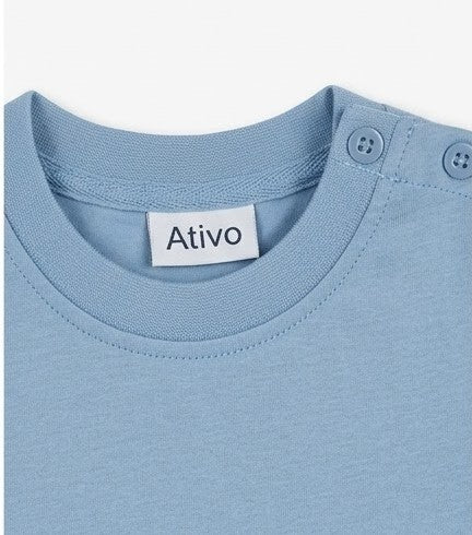 AM Kids - Maglietta manica lunga in caldo cotone