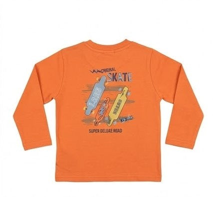 AM Kids - Maglietta manica lunga in caldo cotone
