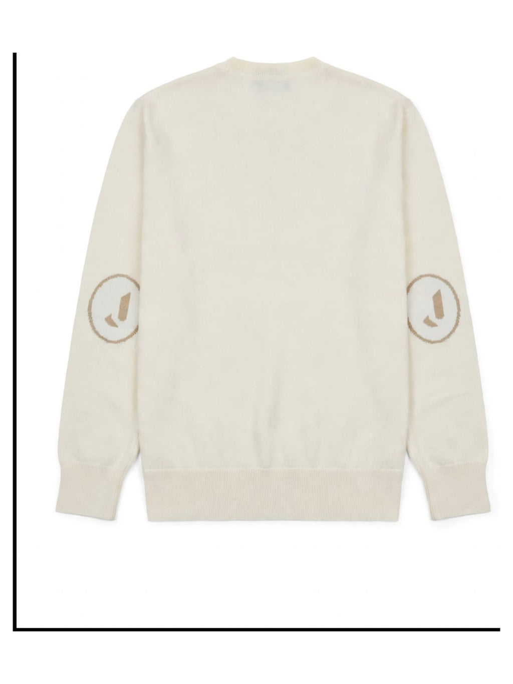 AM Kids - Maglioncino girocollo con logo sui gomiti