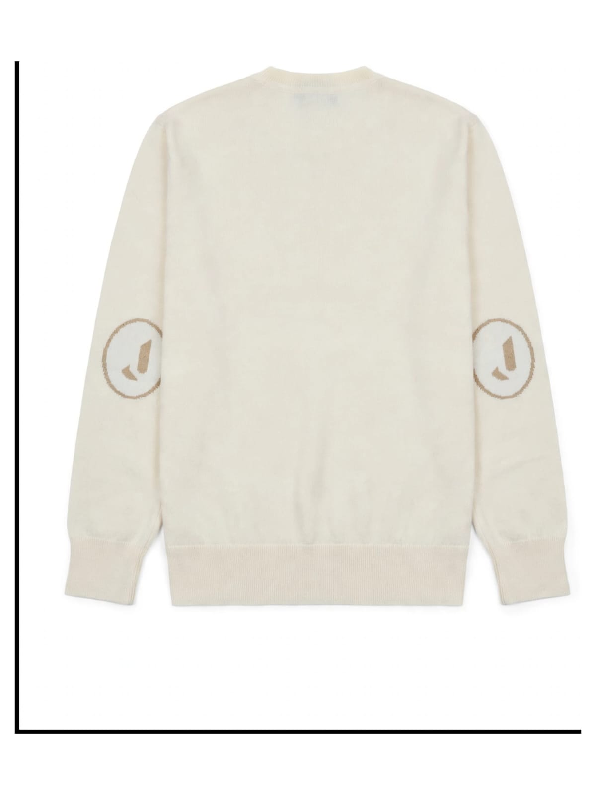 AM Kids - Maglioncino girocollo con logo sui gomiti