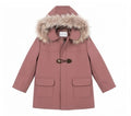 AM Kids - cappotto con cappuccio con pelliccia