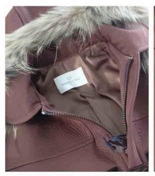 AM Kids - cappotto con cappuccio con pelliccia