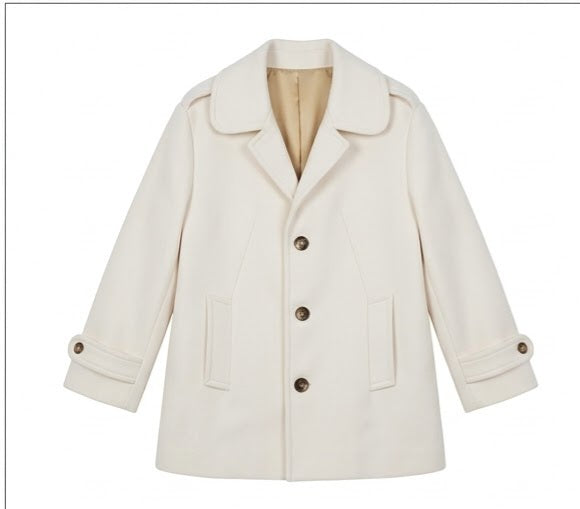 AM Kids - cappotto monopetto con bottoni