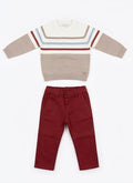 AM Kids - completo maglioncino e pantalone neonato