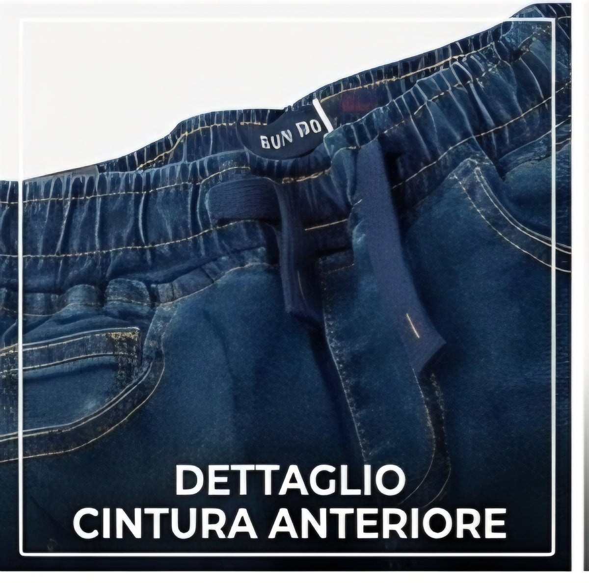 AM Kids - jeans con elastico bambino