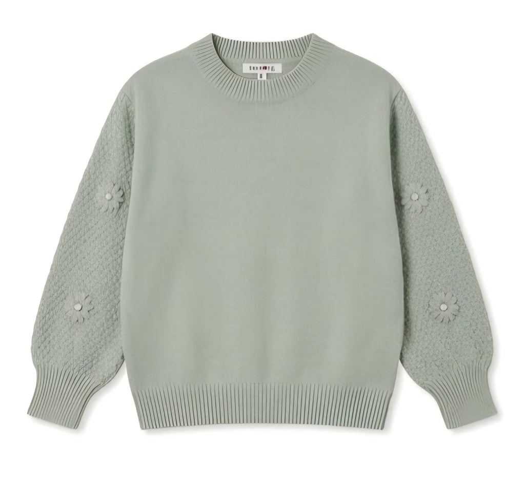 AM Kids - magliocino girocollo lanetta bambina