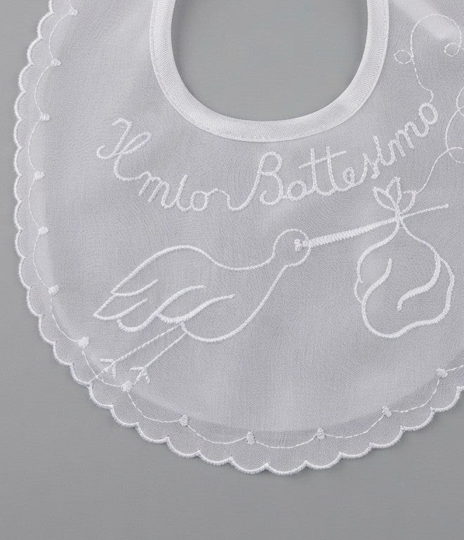 AM Kids - Bavetta battesimale misto seta