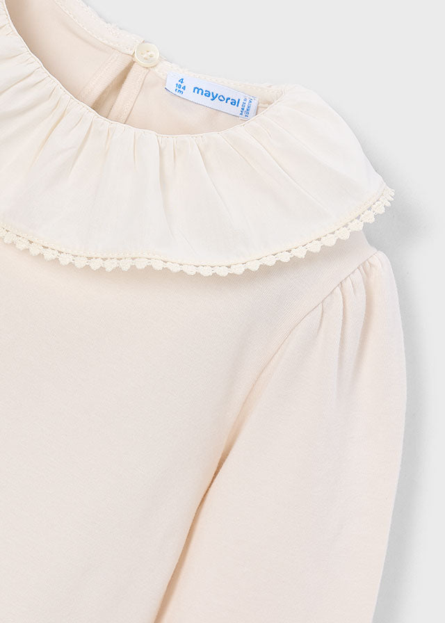 AM Kids - Blusa colletto volant Mayoral