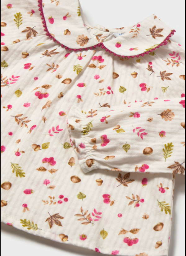AM Kids - Blusa elegante a fiori