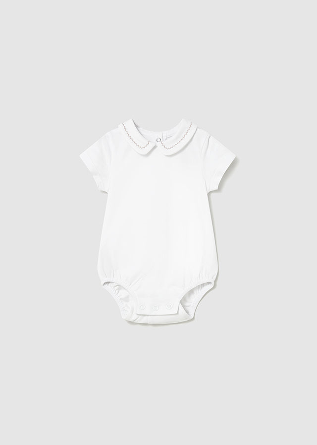 AM Kids - Body con colletto manica corta