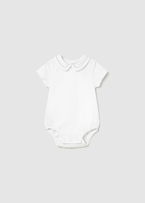 AM Kids - Body con colletto manica corta