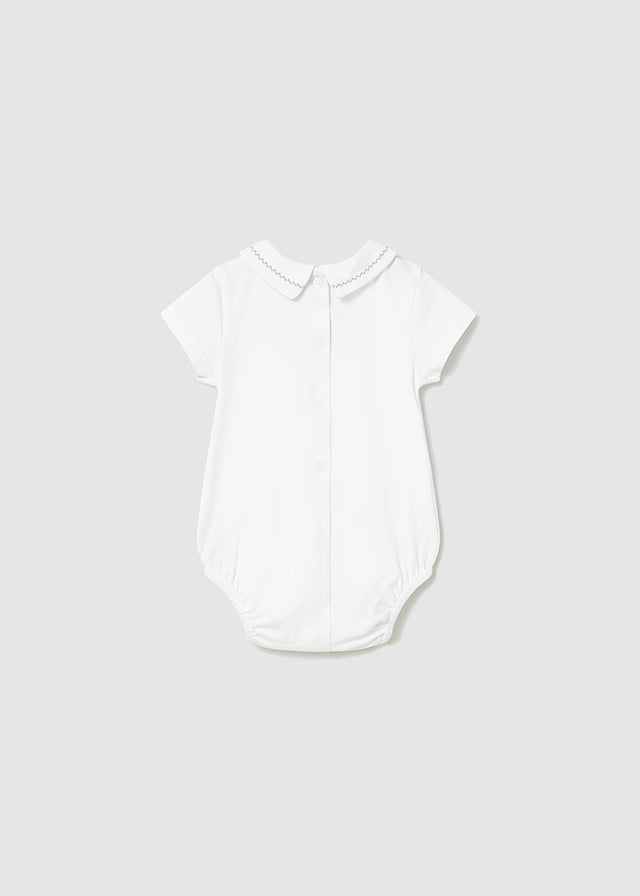 AM Kids - Body con colletto manica corta