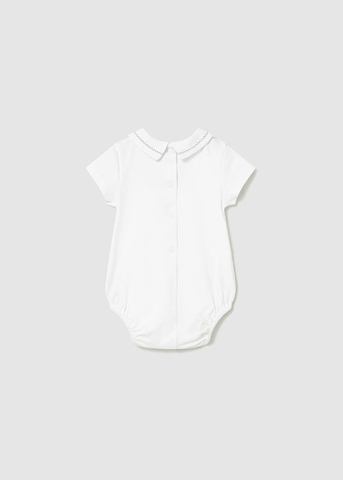 AM Kids - Body con colletto manica corta