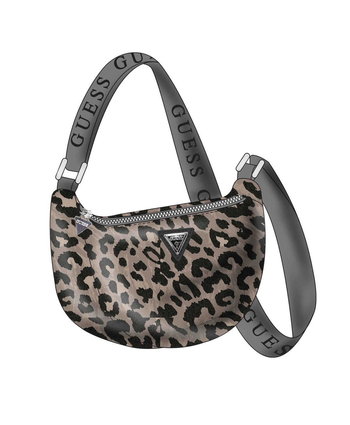 AM Kids - Borsetta con tracolla leopardato guess