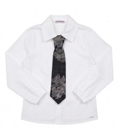 AM Kids - CAMICIA CON CRAVATTA RAGAZZA