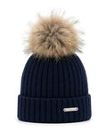 AM Kids - CAPPELLO CON PON PON IN VERA PELLICCIA