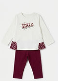 AM Kids - COMPLETO DUE PEZZI CON LEGGINGS IN CALDO COTONE