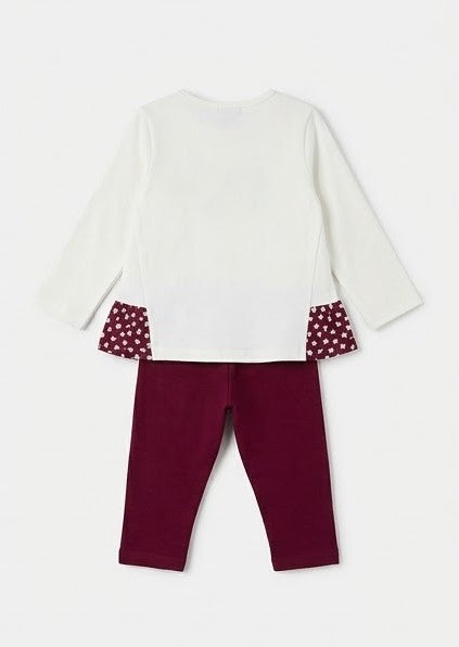 AM Kids - COMPLETO DUE PEZZI CON LEGGINGS IN CALDO COTONE