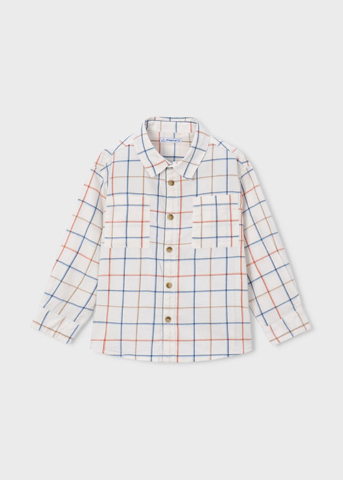 AM Kids - Camicia manica lunga in velluto Mayoral