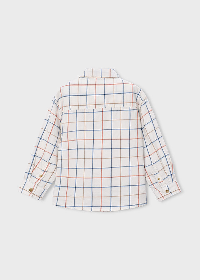 AM Kids - Camicia manica lunga in velluto Mayoral