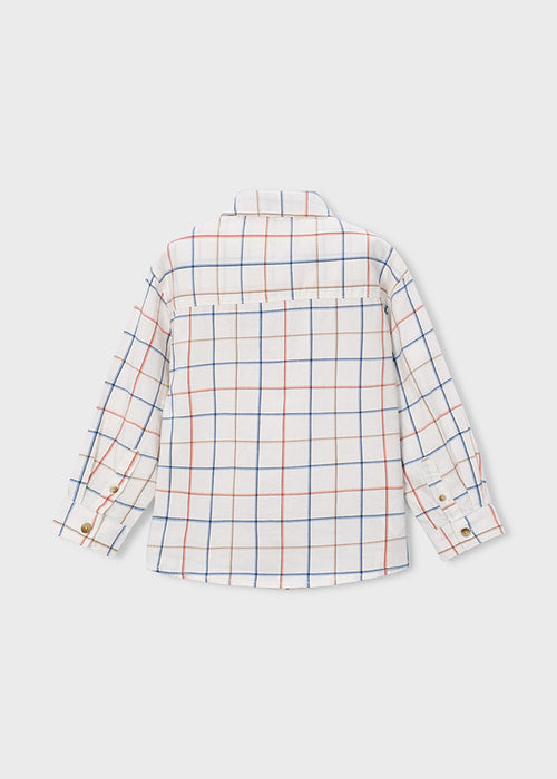 AM Kids - Camicia manica lunga in velluto Mayoral
