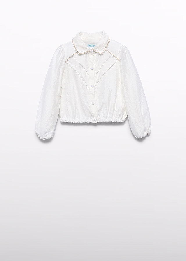 AM Kids - Camicia manica lunga lucida