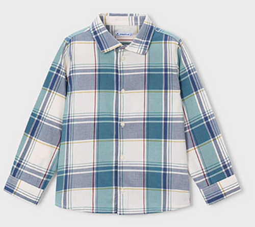 AM Kids - Camicia manica lunga quadri