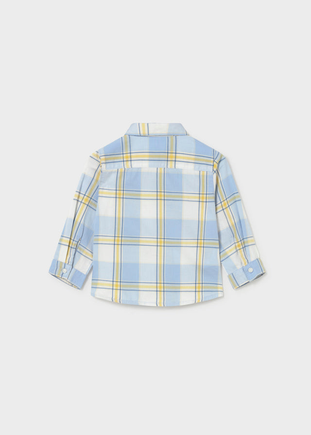 AM Kids - Camicia manica lunga quadri Mayoral