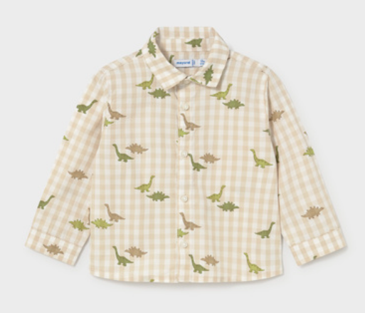AM Kids - Camicia manica lunga stampata Mayoral