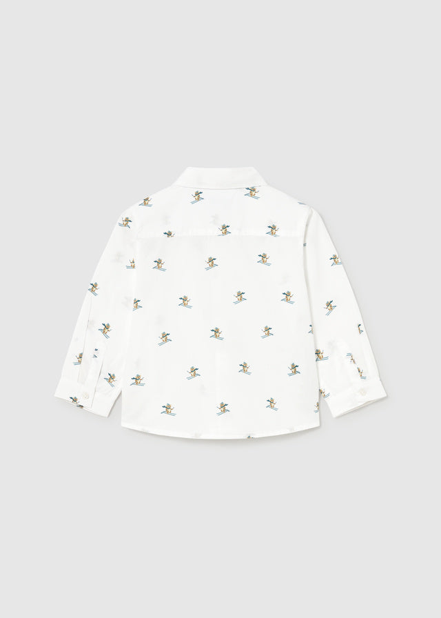 AM Kids - Camicia manica lunga stampata Mayoral