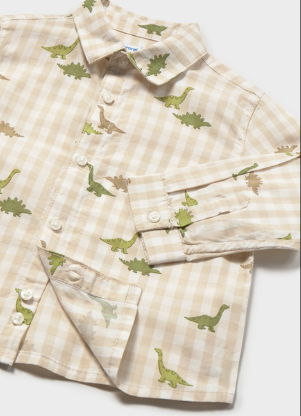 AM Kids - Camicia manica lunga stampata Mayoral