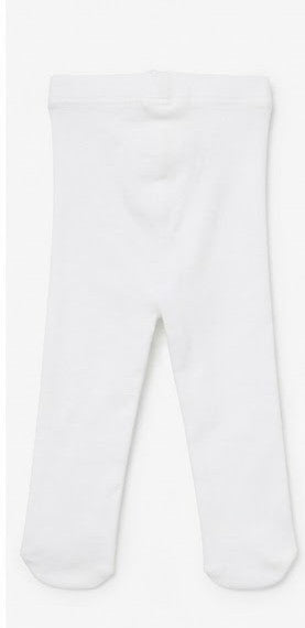AM Kids - Collant con ricamo in caldo cotone