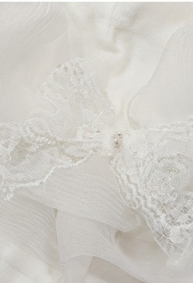 AM Kids - Collant elegante con ricamo
