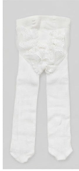 AM Kids - Collant in caldo cotone con ricamo