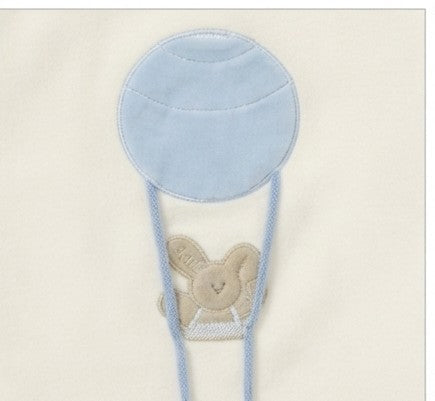 AM Kids - Completo con coperta,tutina,bavetta e cappello in ciniglia