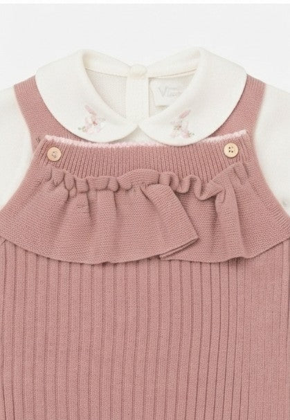 AM Kids - Completo con copertina,tutina,cappello e scarpine in misto lana