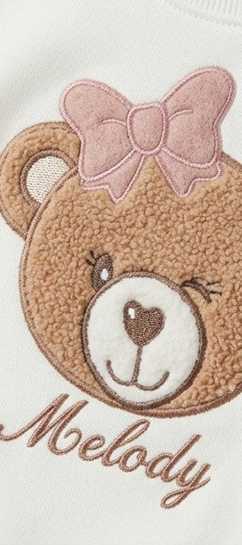 AM Kids - Completo con felpa girocollo