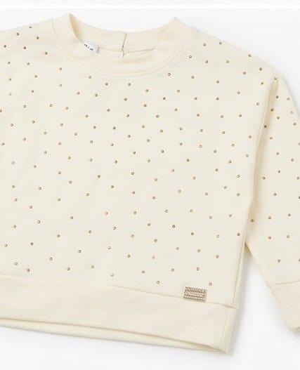 AM Kids - Completo con felpa oversize,gonnapantalone e borsetta