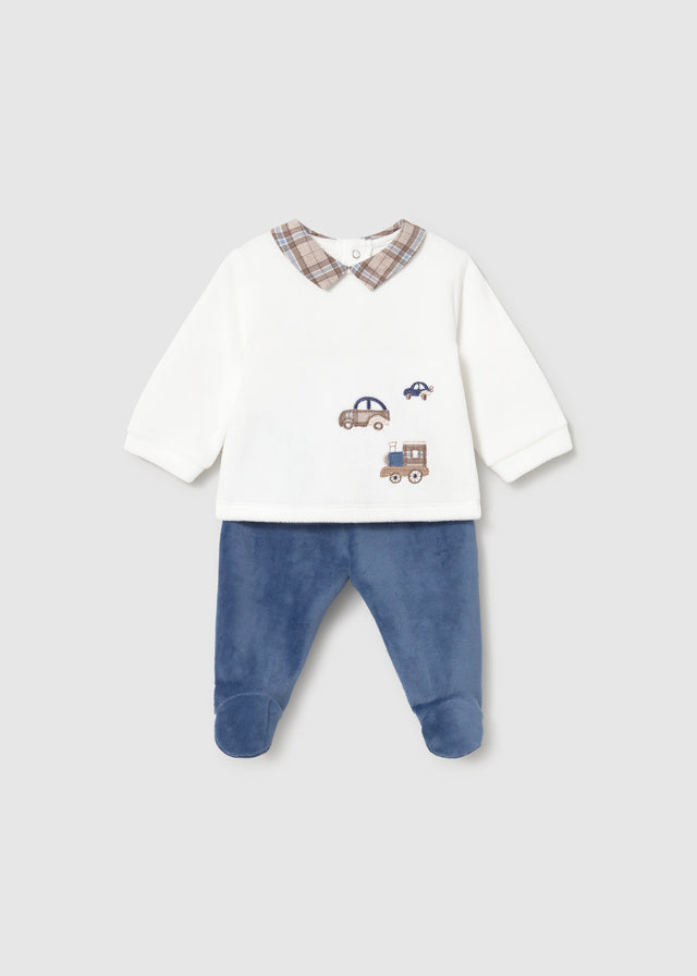 AM Kids - Completo con ghettina in ciniglia Mayoral