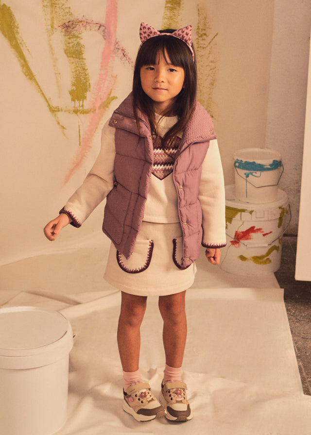 AM Kids - Completo con gonna felpato Mayoral