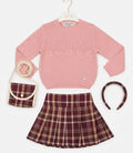 AM Kids - Completo con gonnellina,borsetta e cerchietto