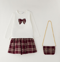 AM Kids - Completo con gonnellina e borsetta