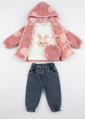 AM Kids - Completo con jeans e borsetta