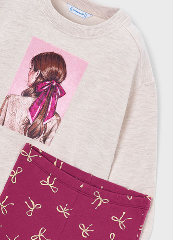 AM Kids - Completo con leggings