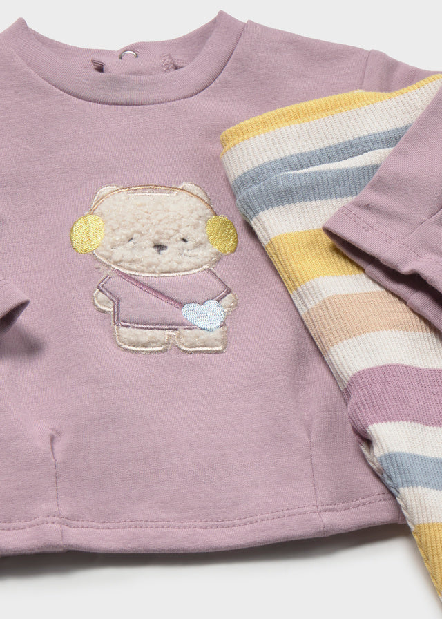AM Kids - Completo con leggings 4 pezzi Mayoral