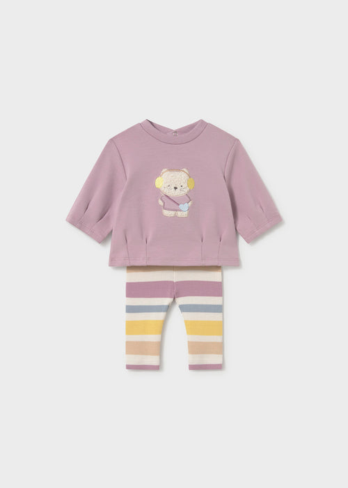 AM Kids - Completo con leggings 4 pezzi Mayoral