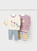 AM Kids - Completo con leggings 4 pezzi Mayoral