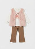 AM Kids - Completo con leggings a zampa